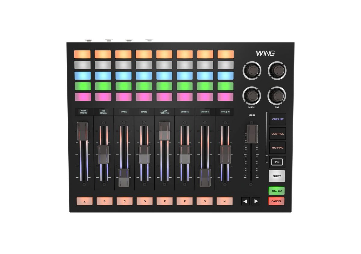 Wolfmix WING : l'extension à faders motorisés qui transforme le W1 en console live