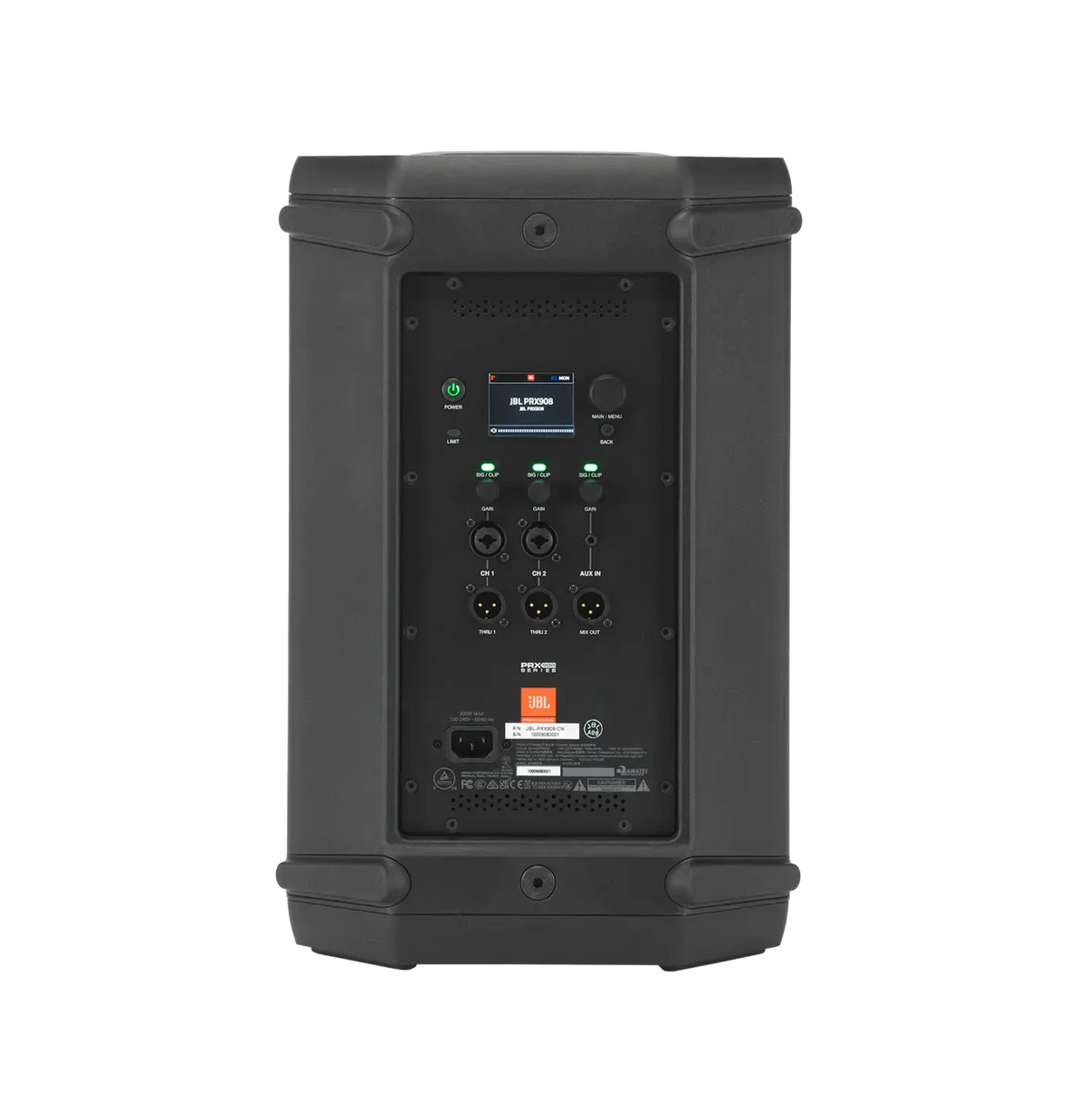 JBL PRX 908 – vue générale