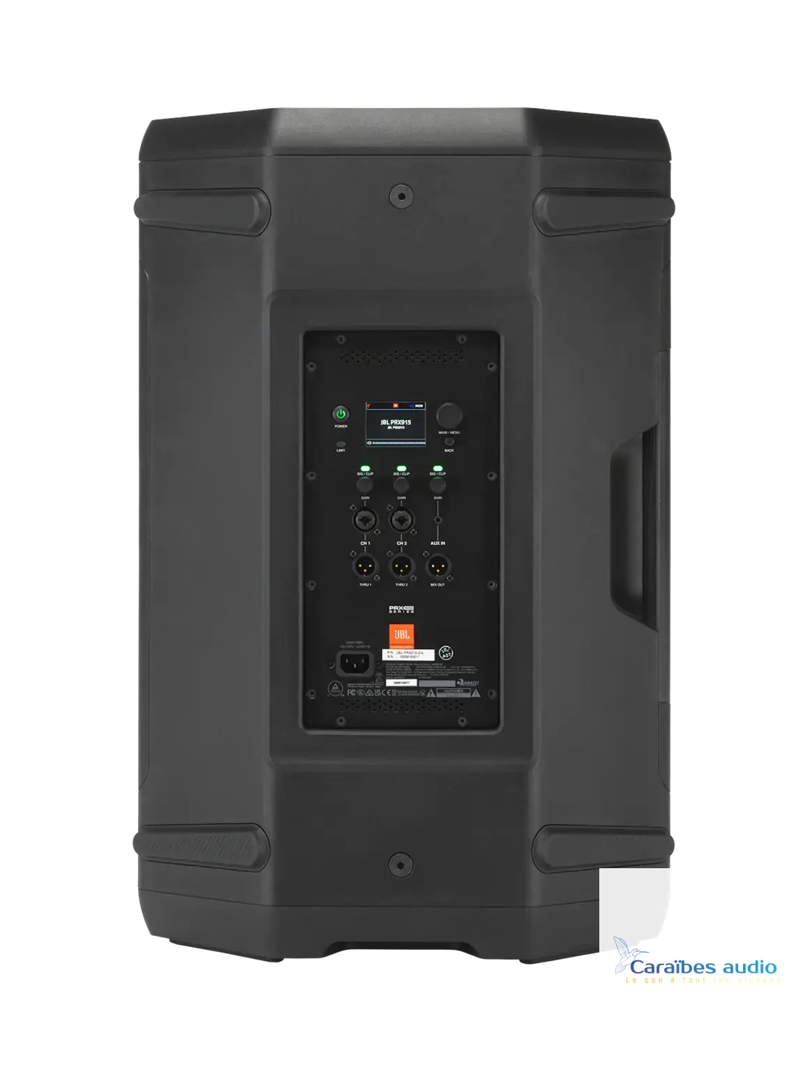 JBL PRX 915 – vue générale
