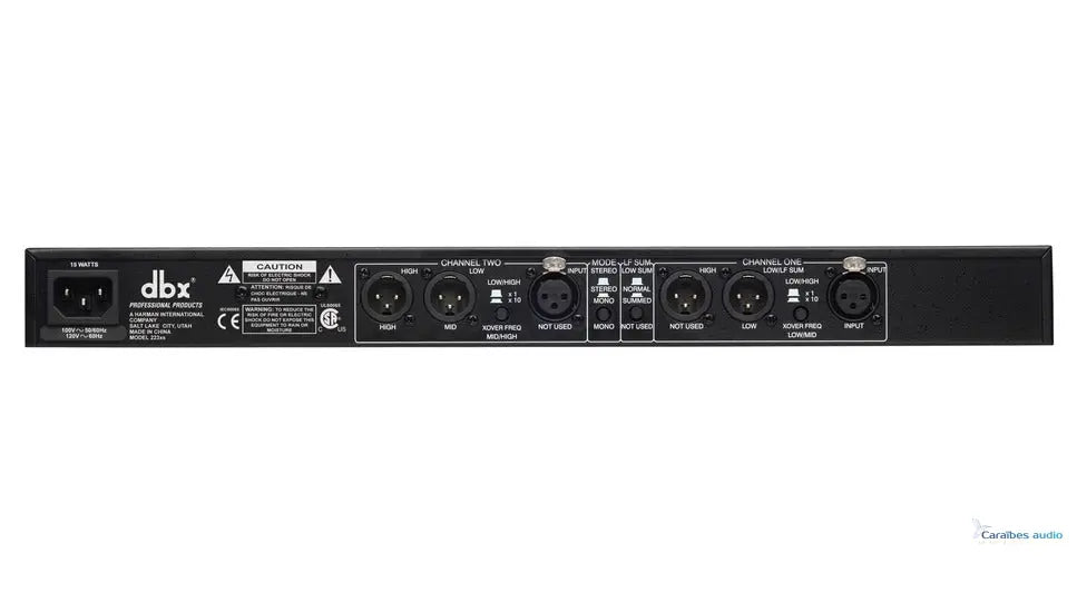 Filtre actif DBX 223xs