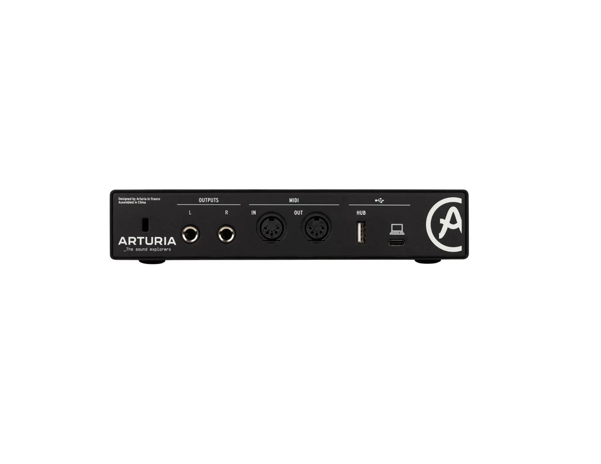 Arturia MiniFuse 2 Noir – vue générale