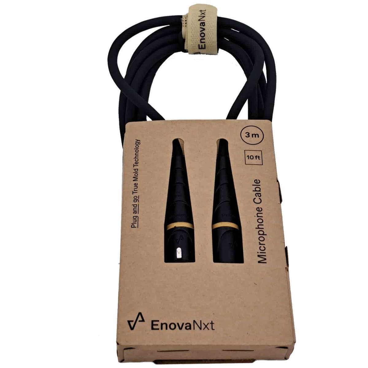 ENOVA - XLR femelle vers XLR mâle 3 broches 3m