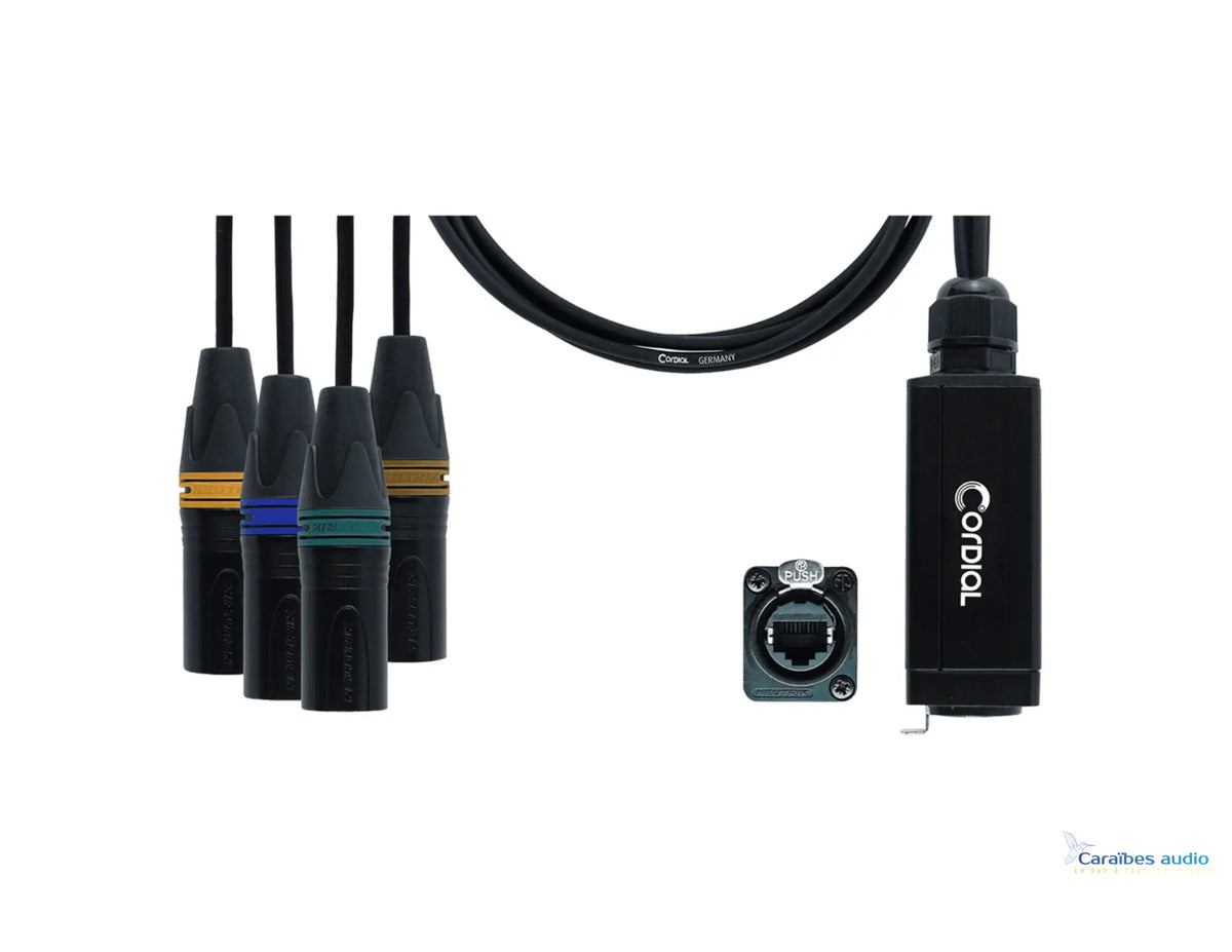 Cable DMX CORDIAL CDX0.7M 5QUAD