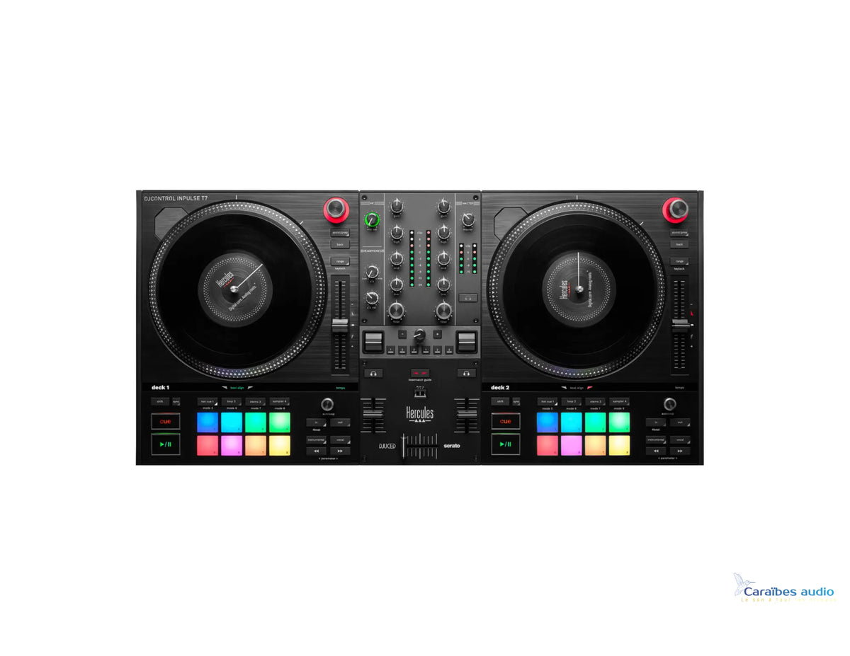 Hercules DJ Contrôle DJ Inpulse T7 – Contrôleur DJ