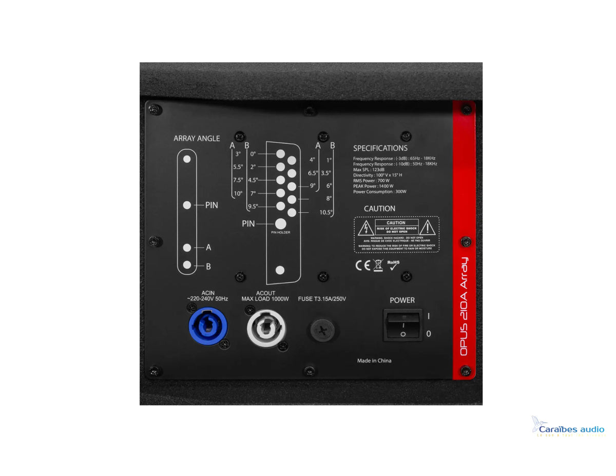 Elokance Opus 210A Array – vue complémentaire 4