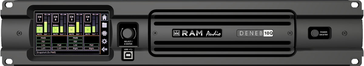 RAM Audio DENEB 5Q – face avant, seconde vue