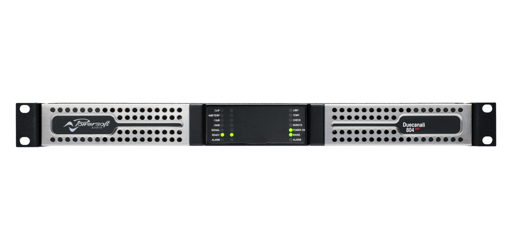 Powersoft Duecanali 804 DSP – vue de face