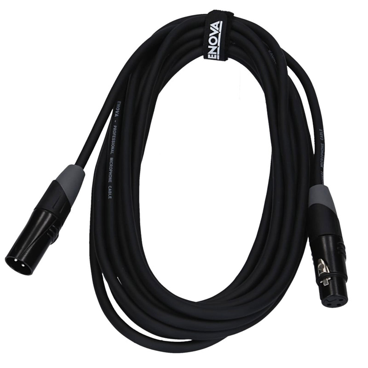 ENOVA Câble microphone XLR 3 broches femelle / mâle, analogique et AES/EBU (EC-A1-XLFM) – photo produit 1