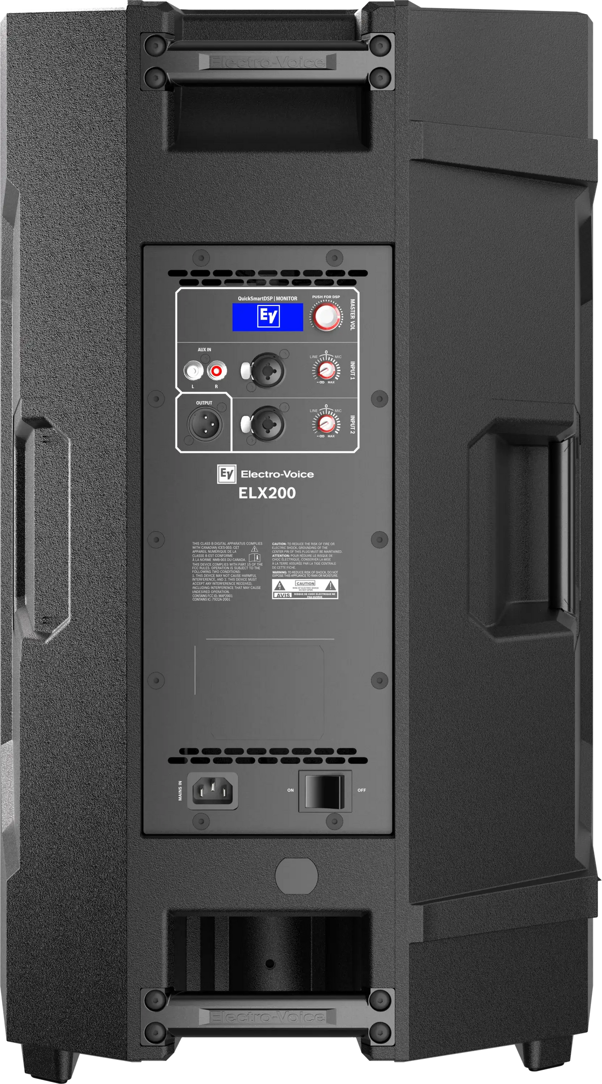 Electro-Voice ELX200-15P – vue arrière
