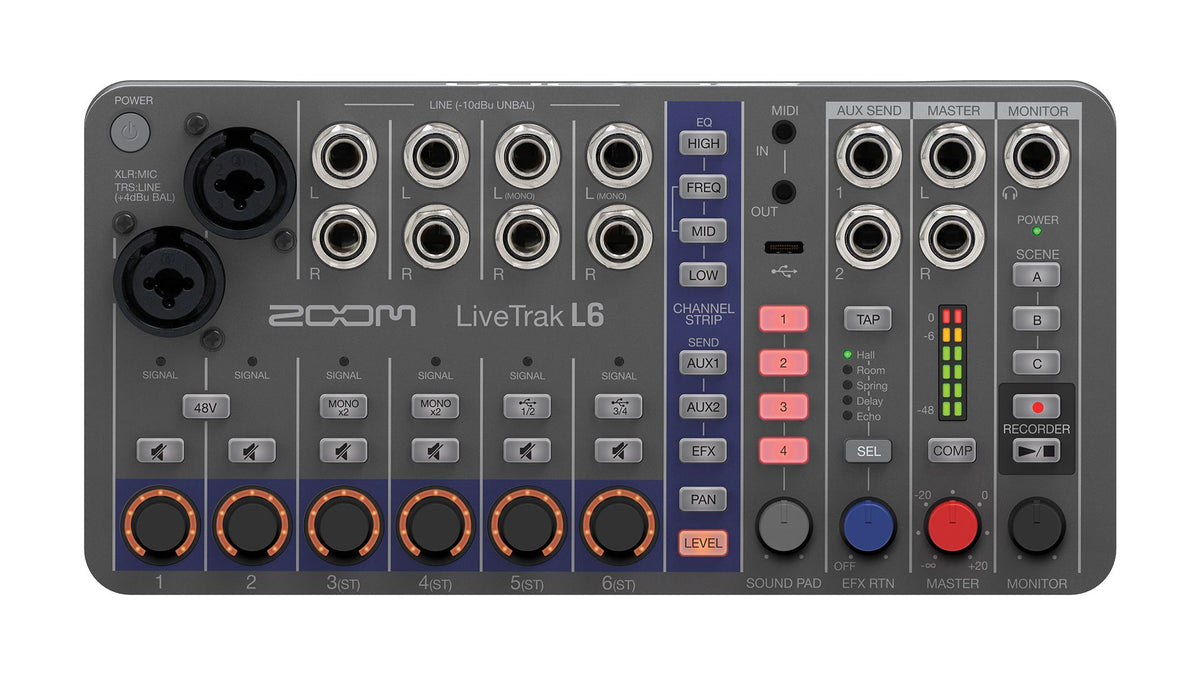 Zoom LiveTrak L6