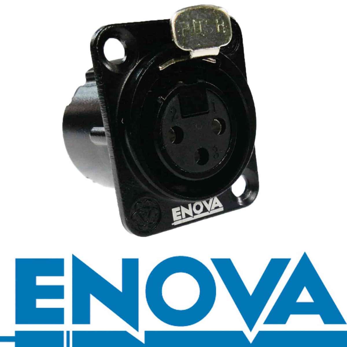 ENOVA - Connecteur XLR femelle 3 broches