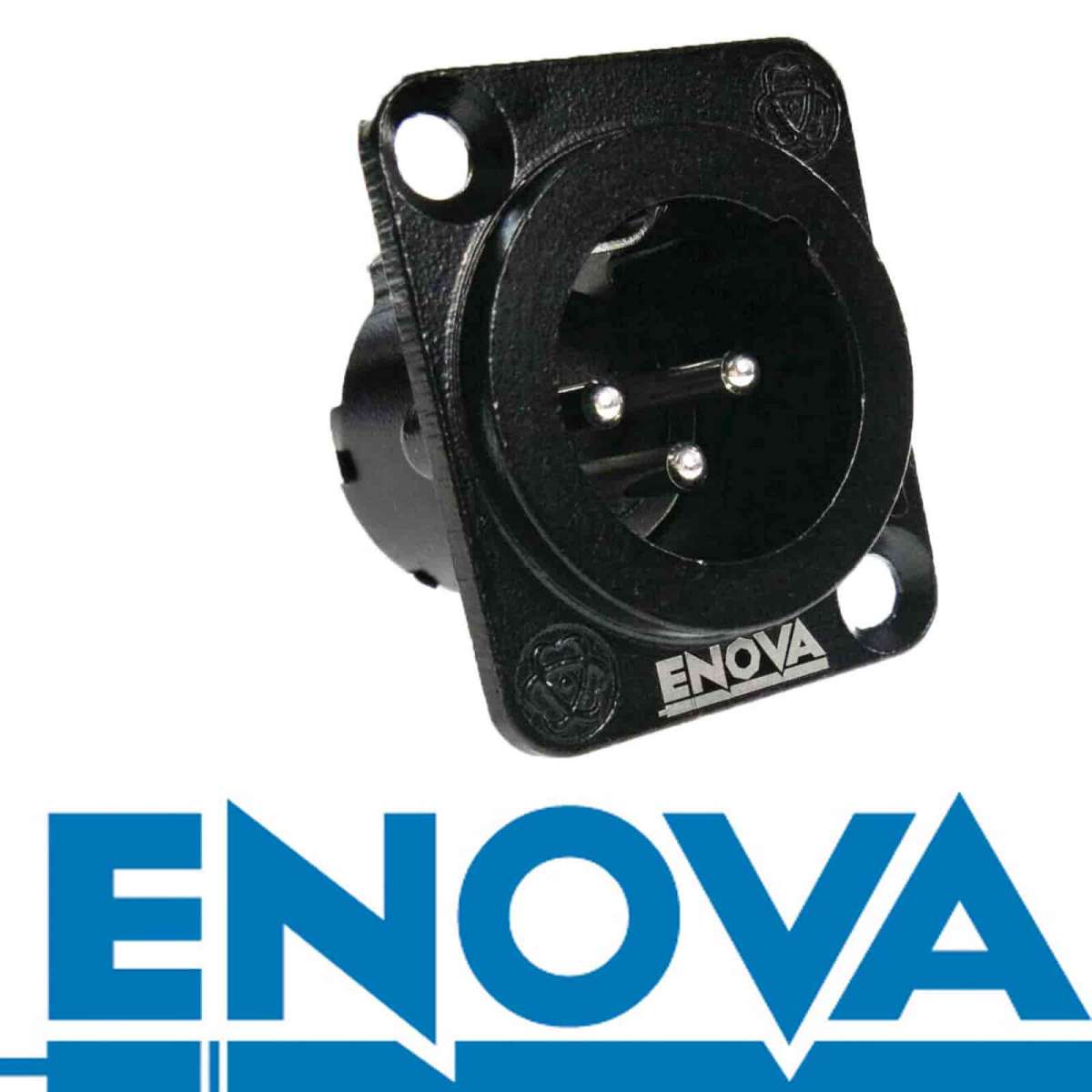 ENOVA - Connecteur XLR mâle 3broches
