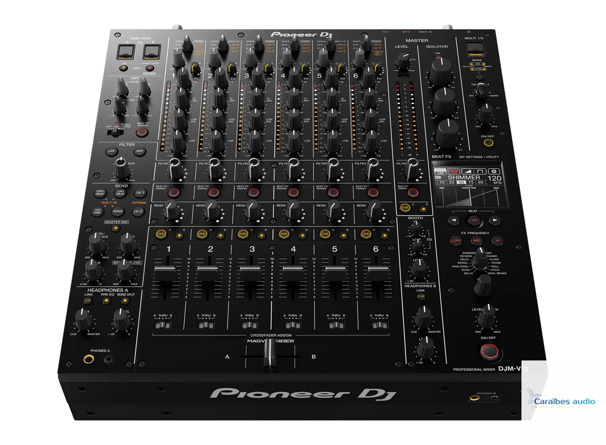 Pioneer DJ DJM-V10 – vue de face