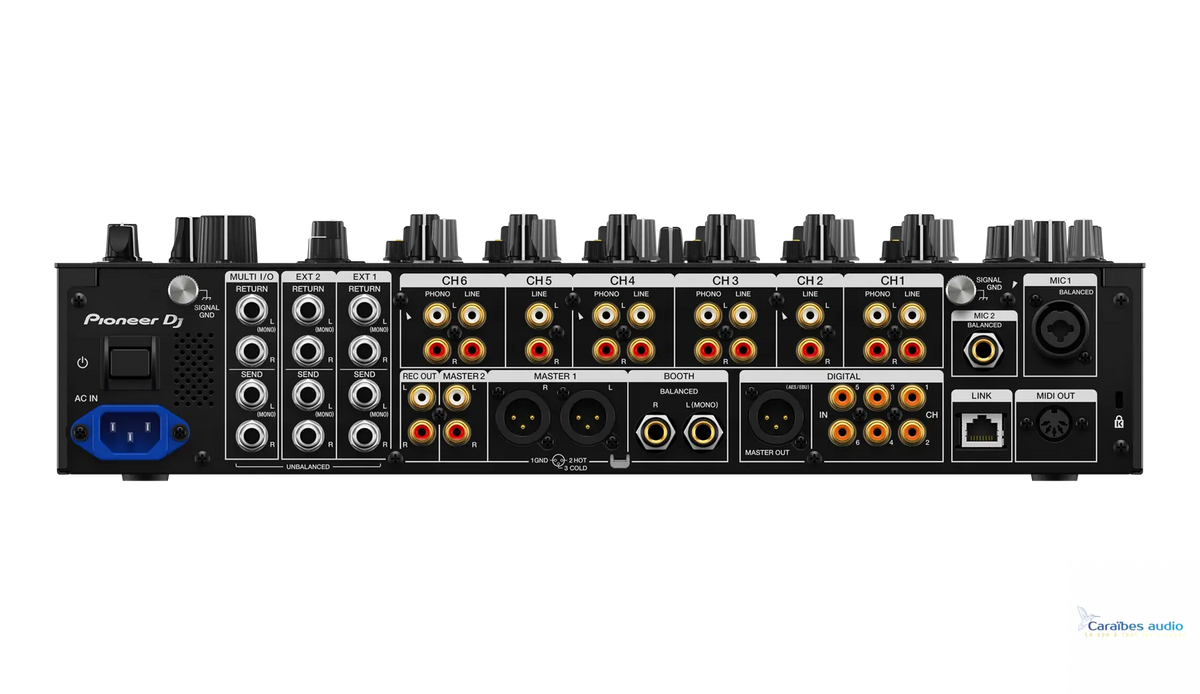 Pioneer DJ DJM-V10 – vue générale
