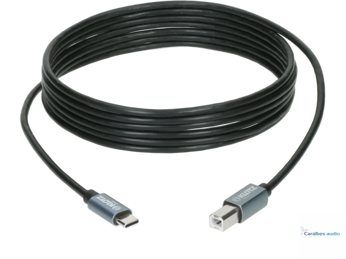 Câble USB 2.0 KLOTZ USB-B / C