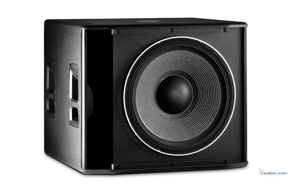JBL SRX818SP – vue de profil