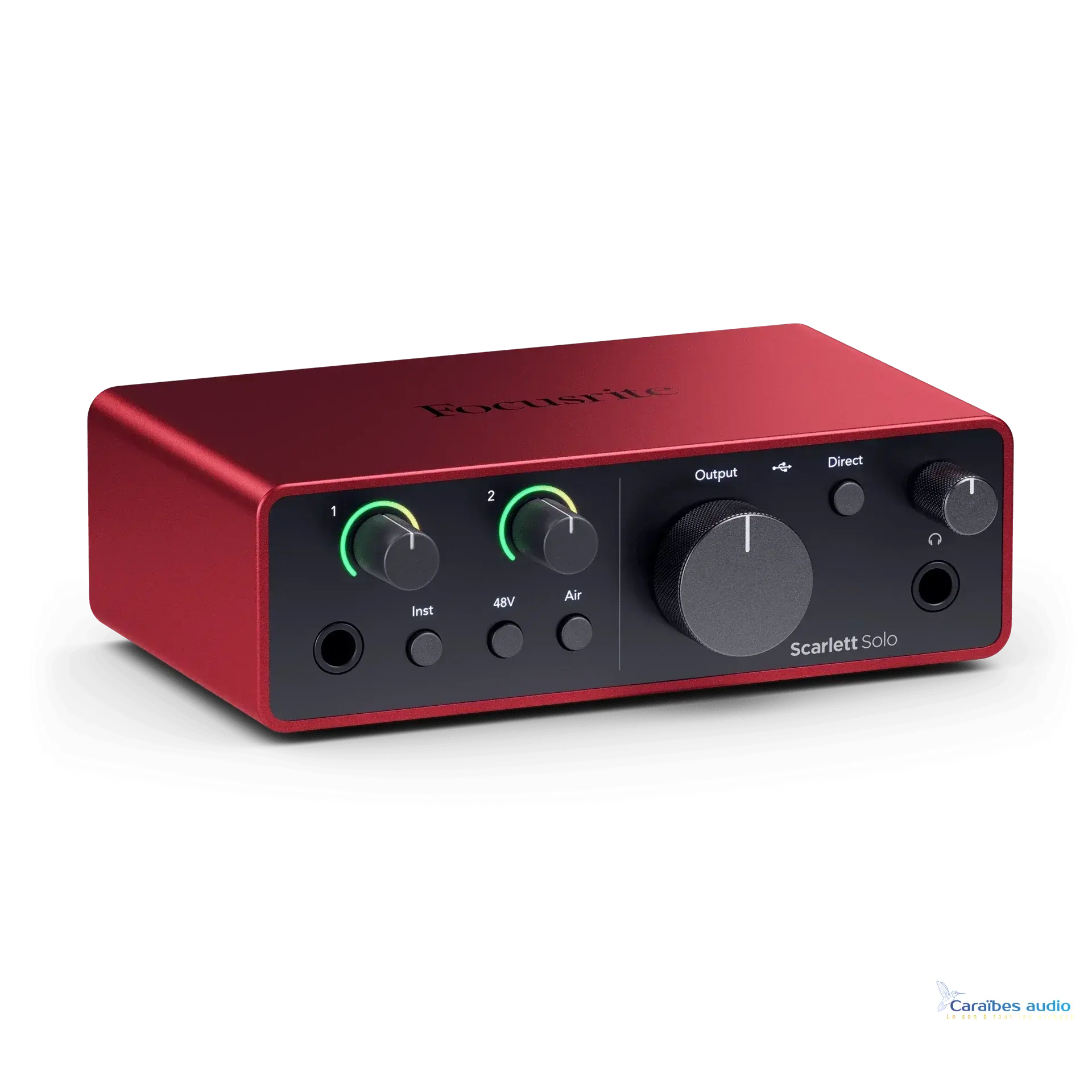 Focusrite Scarlett Solo L'Interface Audio Idéale pour débutants - Caraïbes Audio