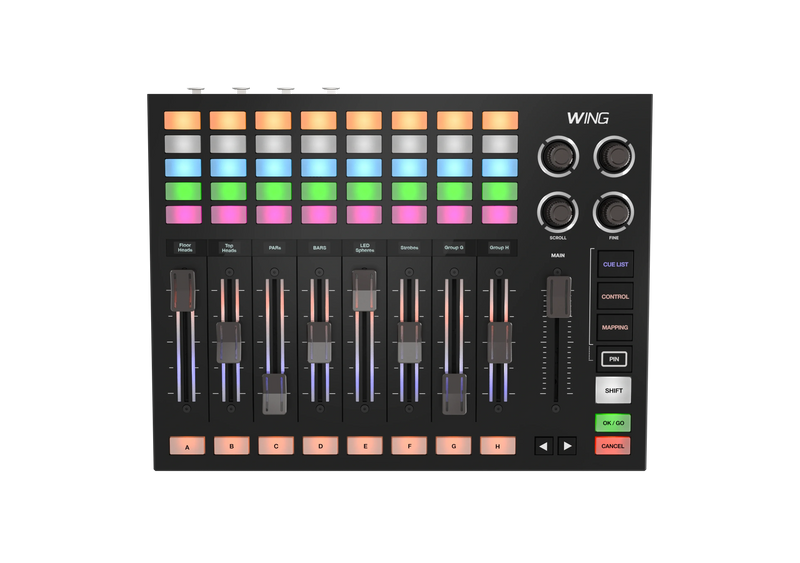Wolfmix WING : l'extension à faders motorisés qui transforme le W1 en console live