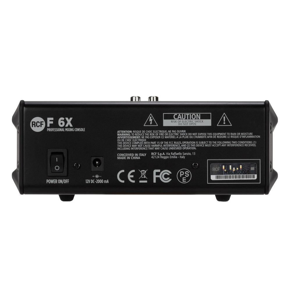 Console analogique RCF F6X RCF