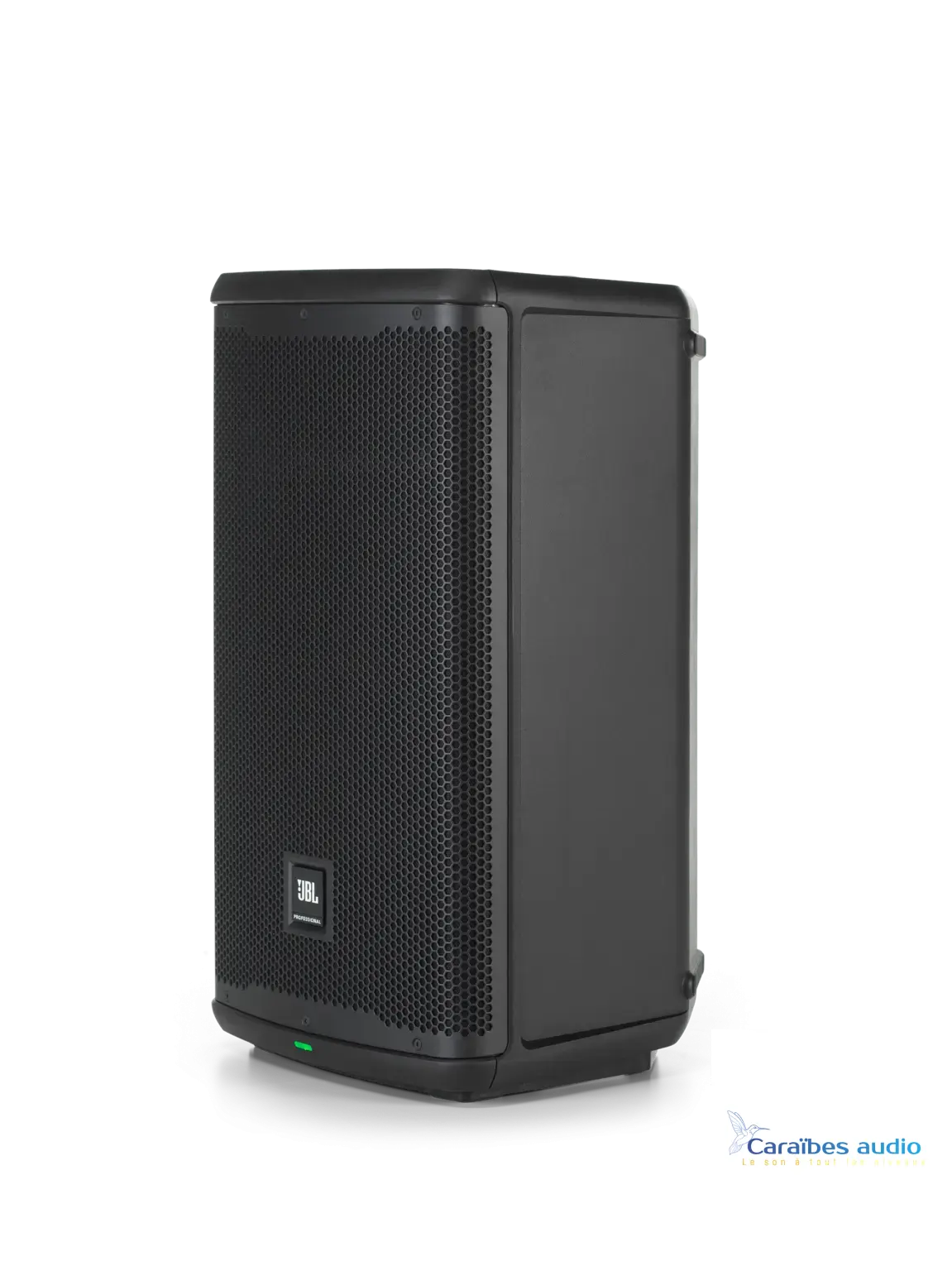 JBL EON710 – vue de trois-quarts (variante 2)