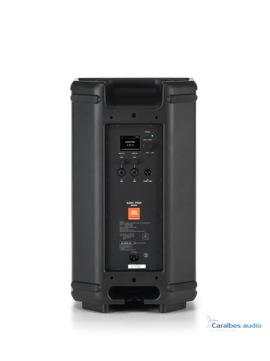 JBL EON710 – vue générale