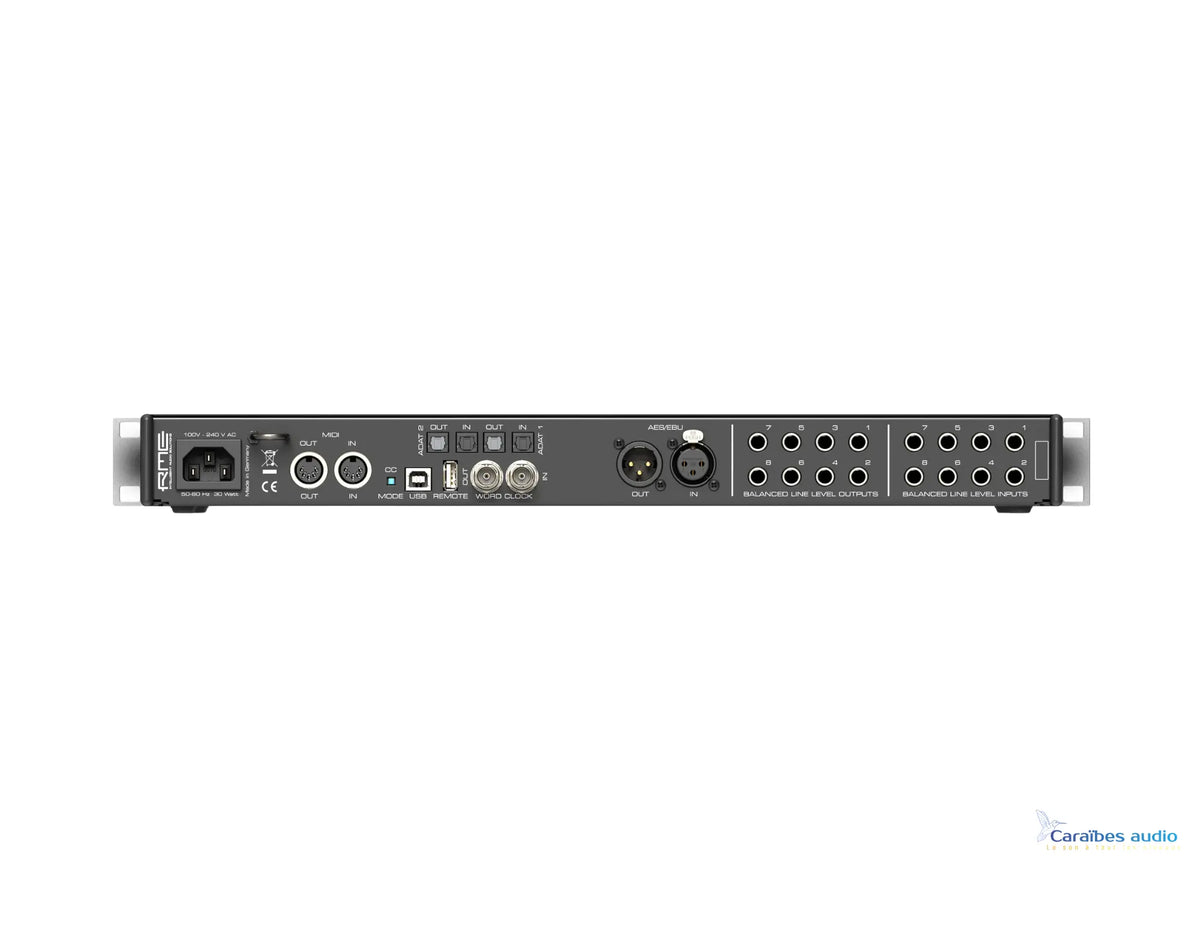 Rme Fireface 802 FS – vue générale