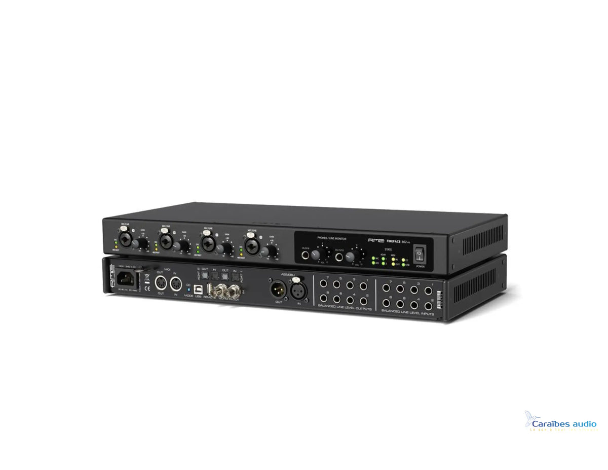 Rme Fireface 802FS AE – vue générale