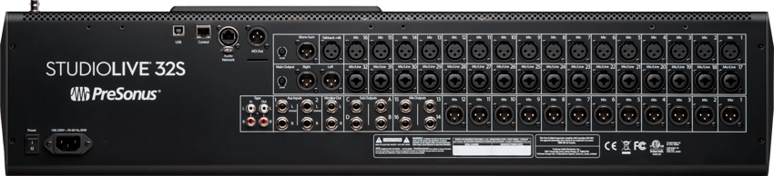 Console numérique PRESONUS STUDIOLIVE 32S PRESONUS