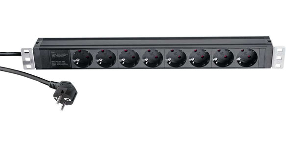 K&M 28673 Multiprise rackable 19"