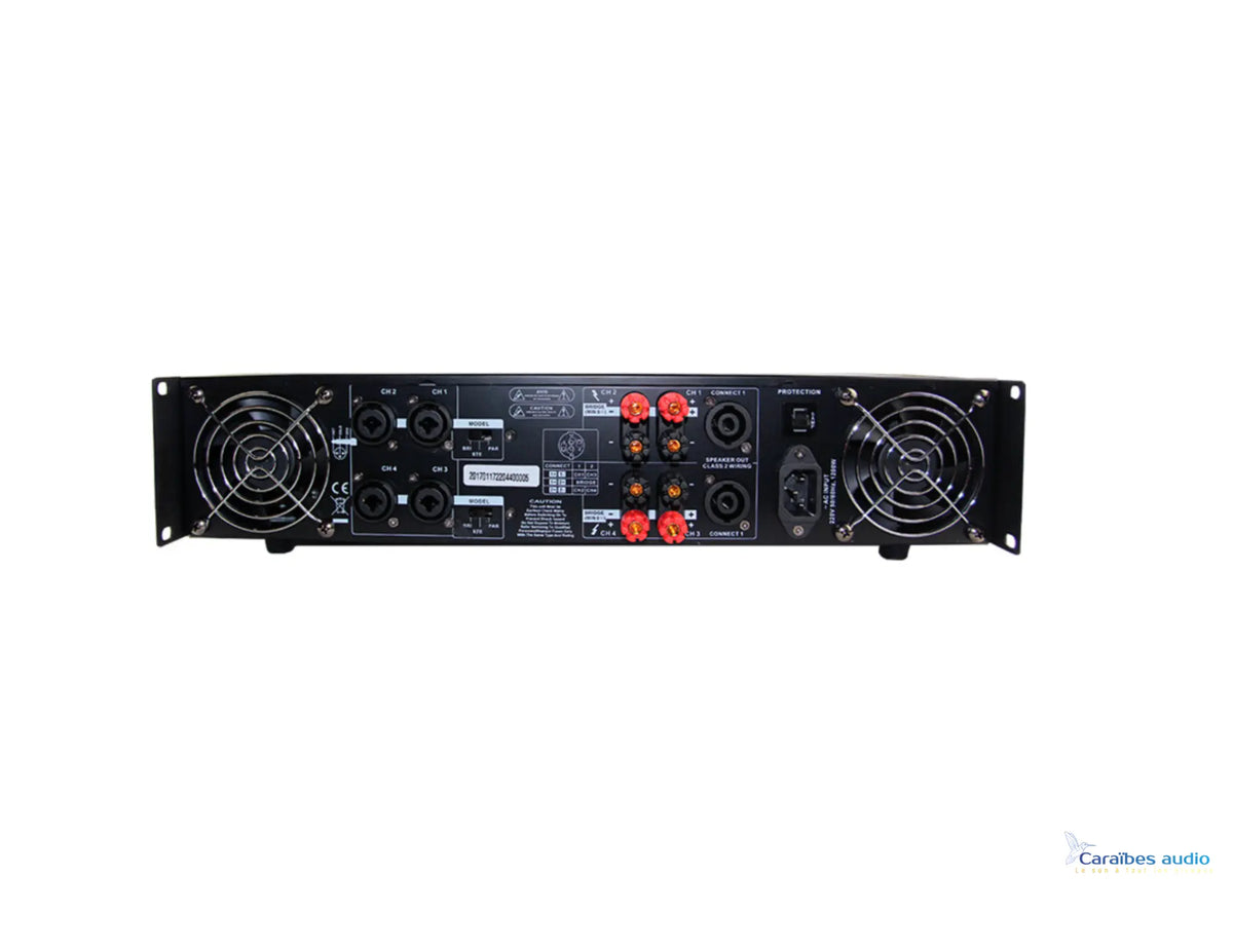 Definitive Audio QUAD 300D – vue générale