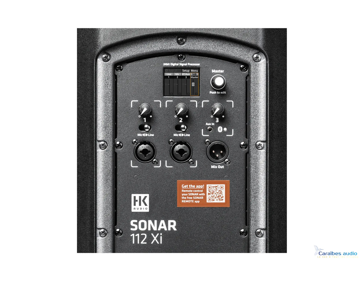 HK AUDIO SONAR 112 Xi – vue arrière