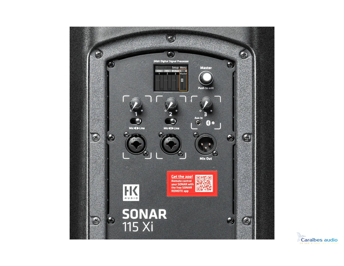 HK AUDIO SONAR 115 Xi – vue arrière
