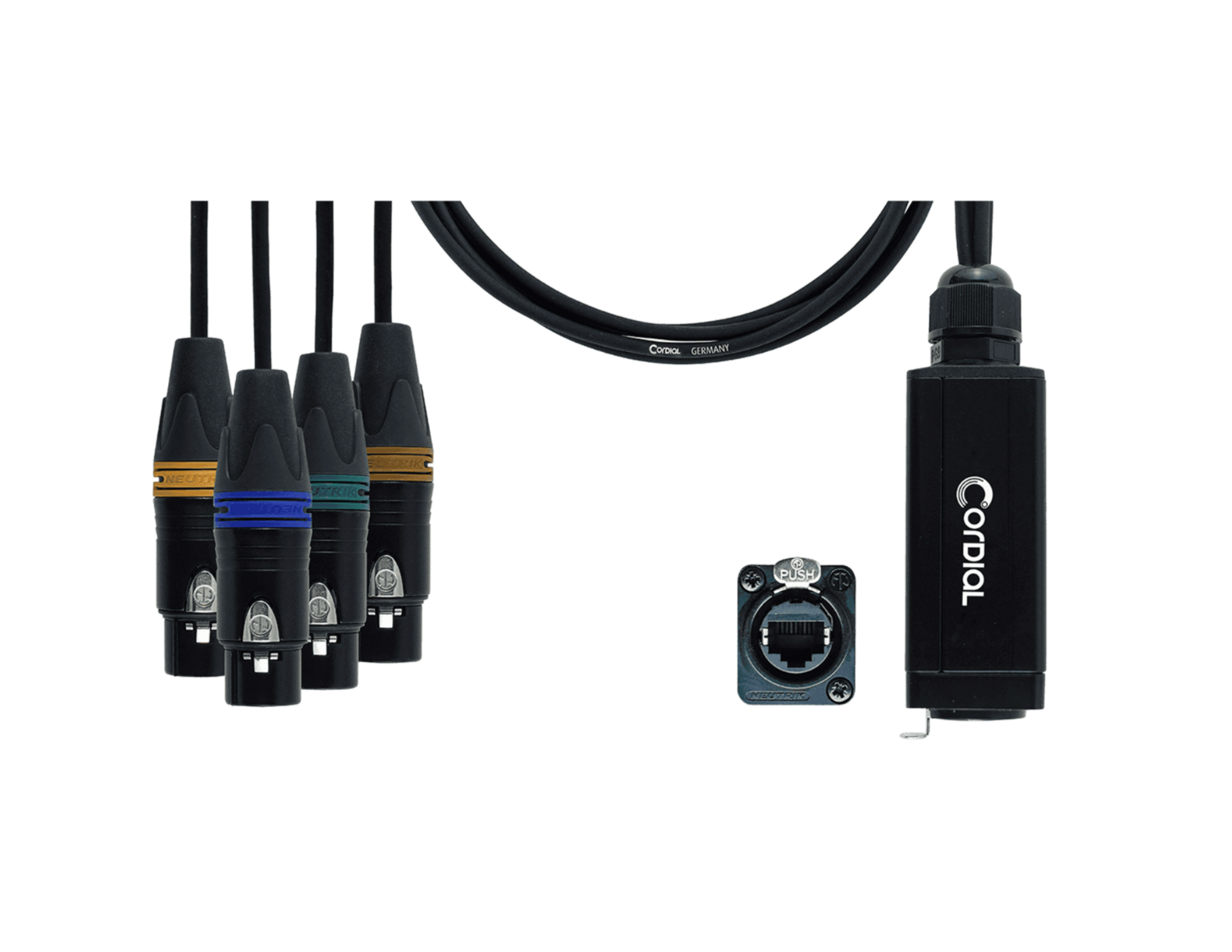 Cable DMX CORDIAL CDX0.7F 5QUAD