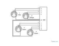 Cable DMX CORDIAL CDX0.7F 5QUAD