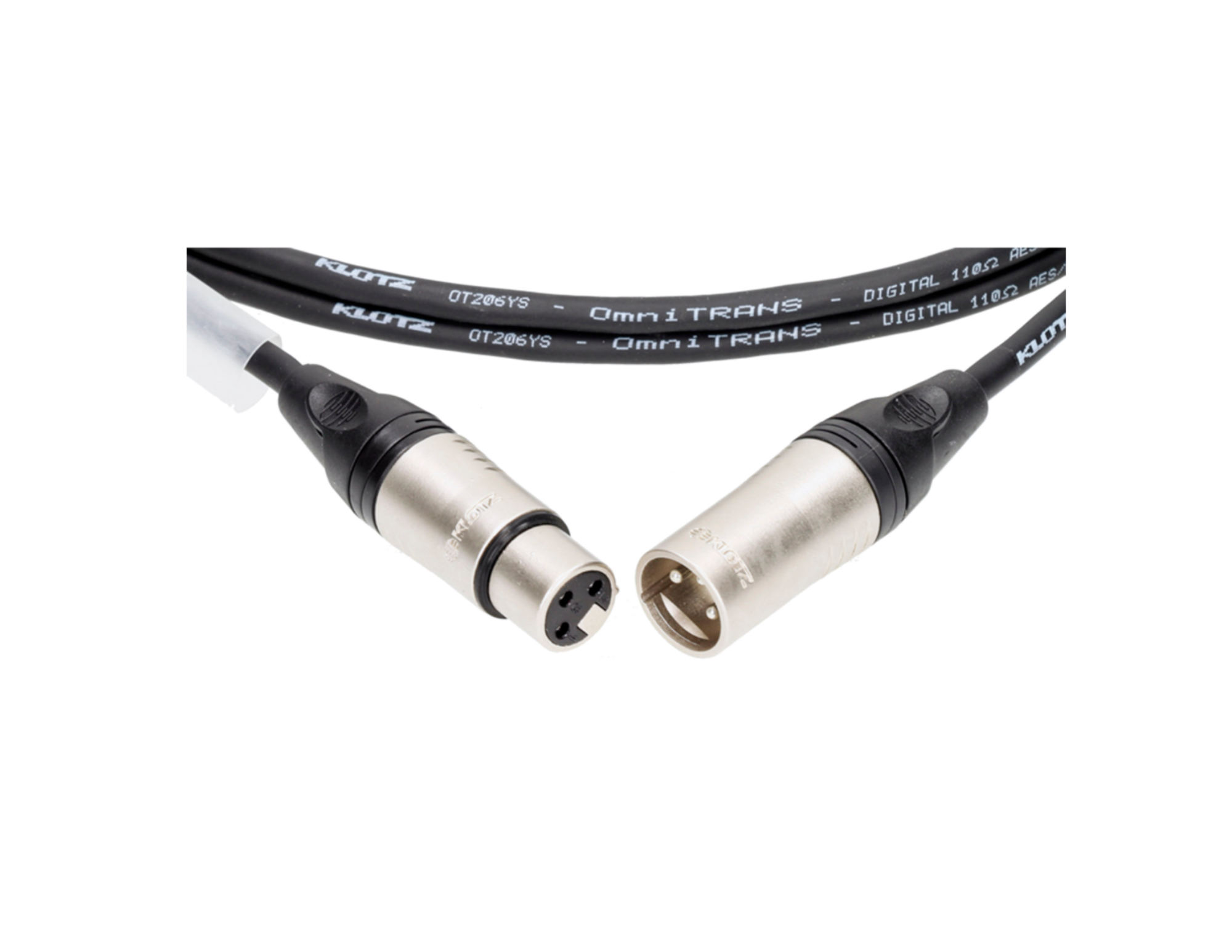 Cable DMX KLOTZ (3 pôles)