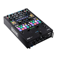 Rane SEVENTY – table de mixage battle 2 canaux, vue en perspective – Caraïbes Audio