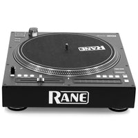 Rane TWELVE MKII – vue de face avec curseur de pitch et boutons de commande – Caraïbes Audio