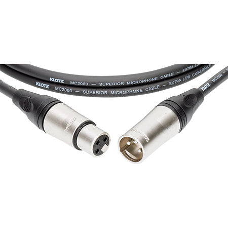 Klotz Câble micro M2 Pro XLR 3 broches mâle/femelle, connecteurs Klotz (M2K1FM) – photo produit 2
