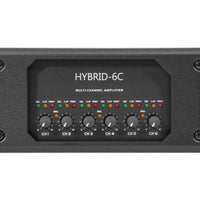 HPA Hybrid-6C – gros plan sur la façade et les réglages des 6 canaux