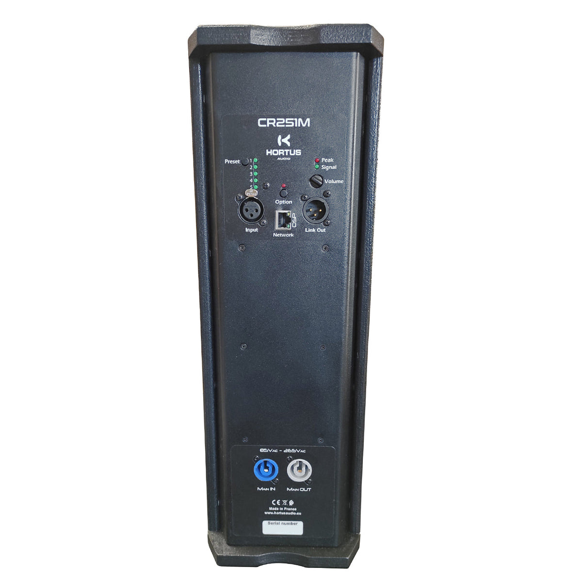 HORTUS AUDIO CR251 – vue de détail