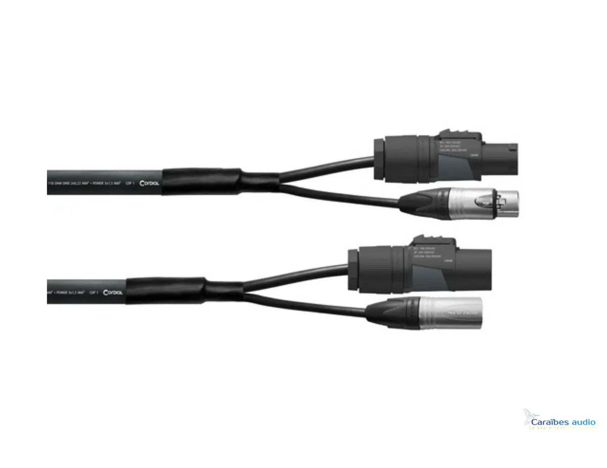 Cable DMX CORDIAL CPH DMX 1 PWR 1 TRUE 1 10m
