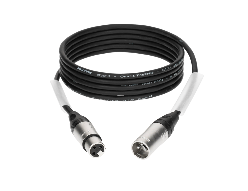 Cable DMX KLOTZ (3 pôles)