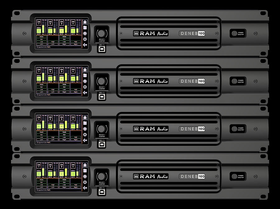 RAM Audio DENEB 10Q – face avant