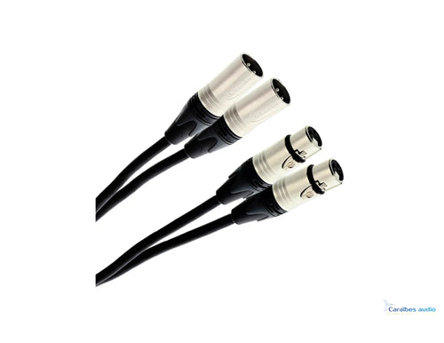Câble XLR Femelle 3b - XLR Mâle 3b (Elite)