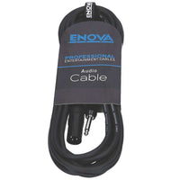 ENOVA - XLR mâle vers JACK 6,35 mm (Mono)