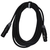 ENOVA Câble microphone XLR 3 broches femelle / mâle, analogique et AES/EBU (EC-A1-XLFM) – photo produit 1
