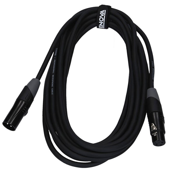 ENOVA Câble microphone XLR 3 broches femelle / mâle, analogique et AES/EBU (EC-A1-XLFM) – photo produit 1