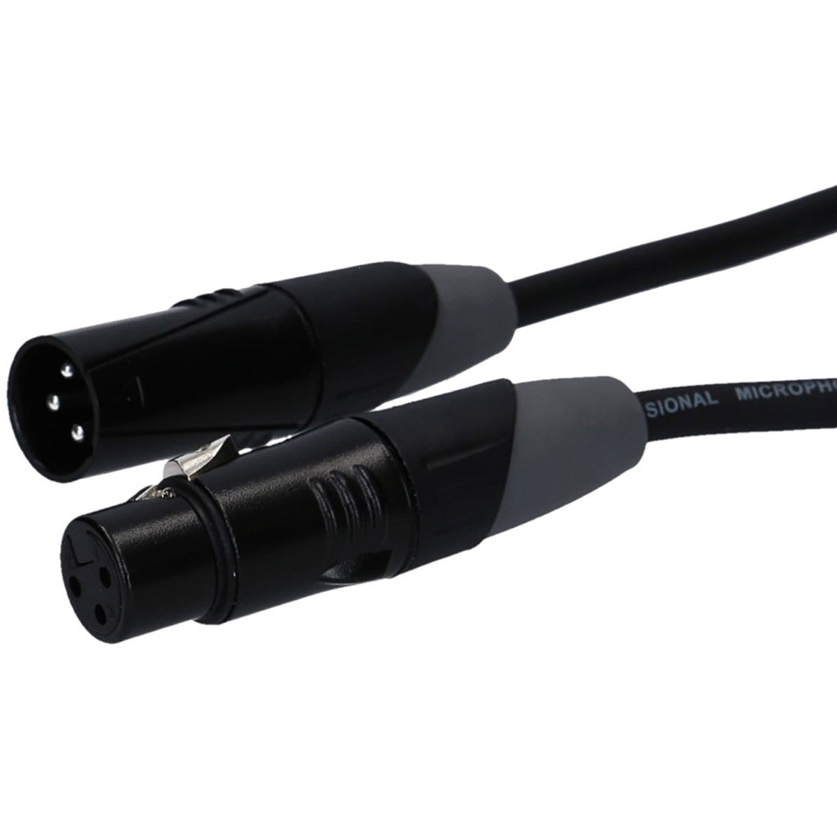 ENOVA Câble microphone XLR 3 broches femelle / mâle, analogique et AES/EBU (EC-A1-XLFM) – photo produit 3