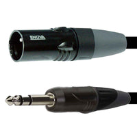 ENOVA XLR Mâle vers Jack 6.35mm TRS - 3m – vue générale