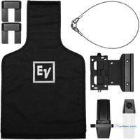 Kit de fixation murale EVOLVE-WMK-NB/NW (Speakon) Noir